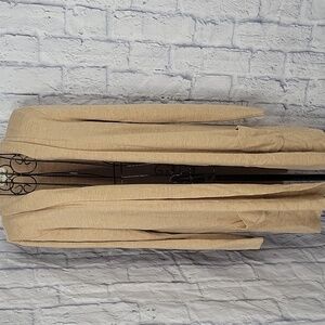 Orvis‎ Tan Women's Open Front Cardigan Sweater Large